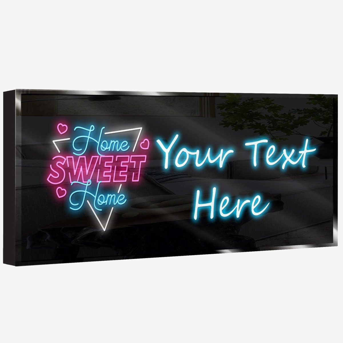 Personalized Neon Sign Home Sweet Home - madaboutneon