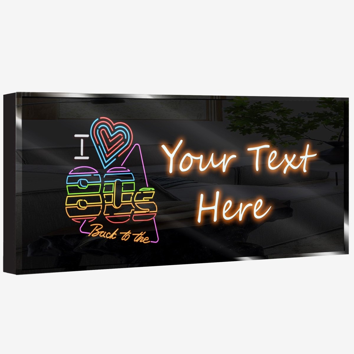 Personalized Neon Sign I Love 80's - madaboutneon