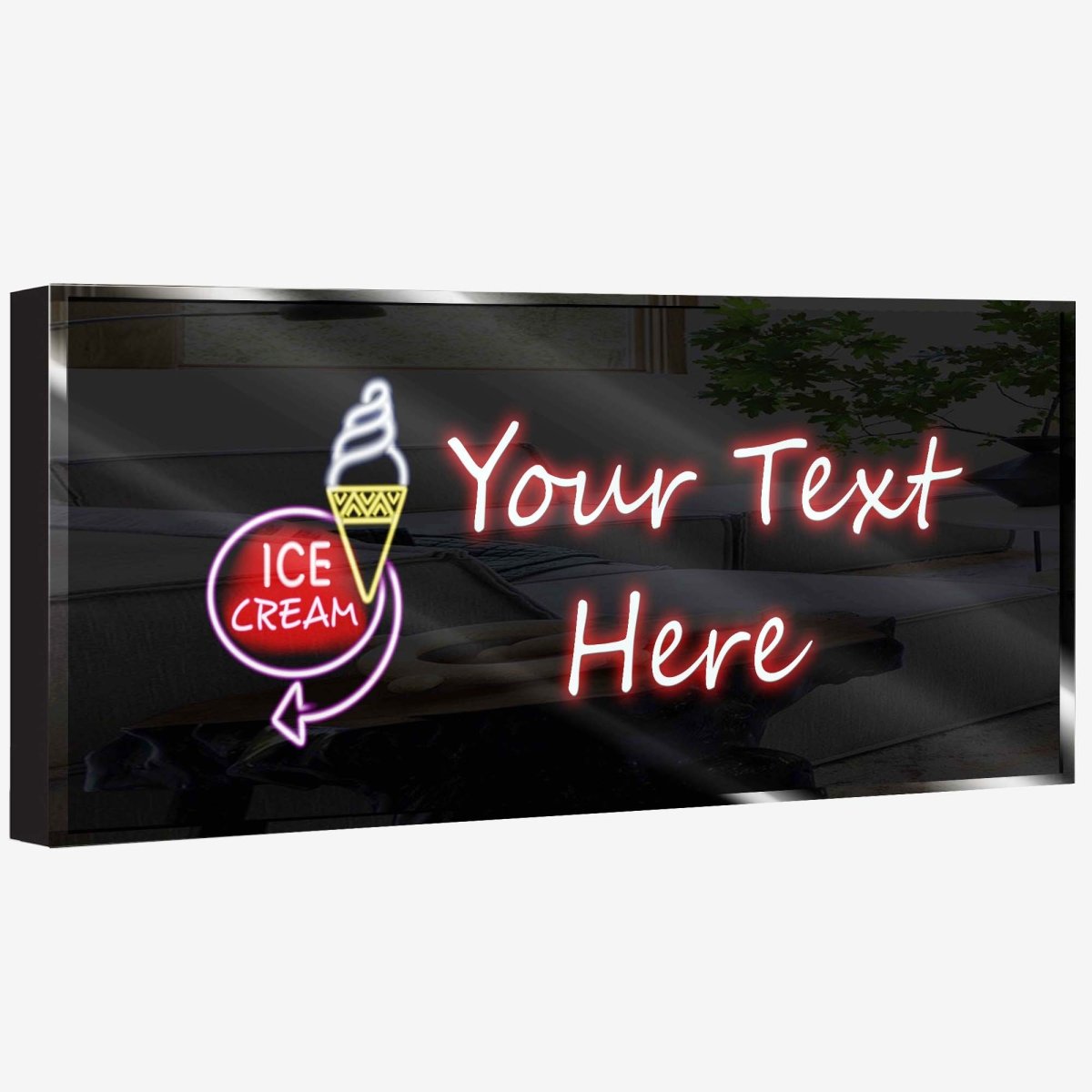 Personalized Neon Sign Ice Cream 4 - madaboutneon