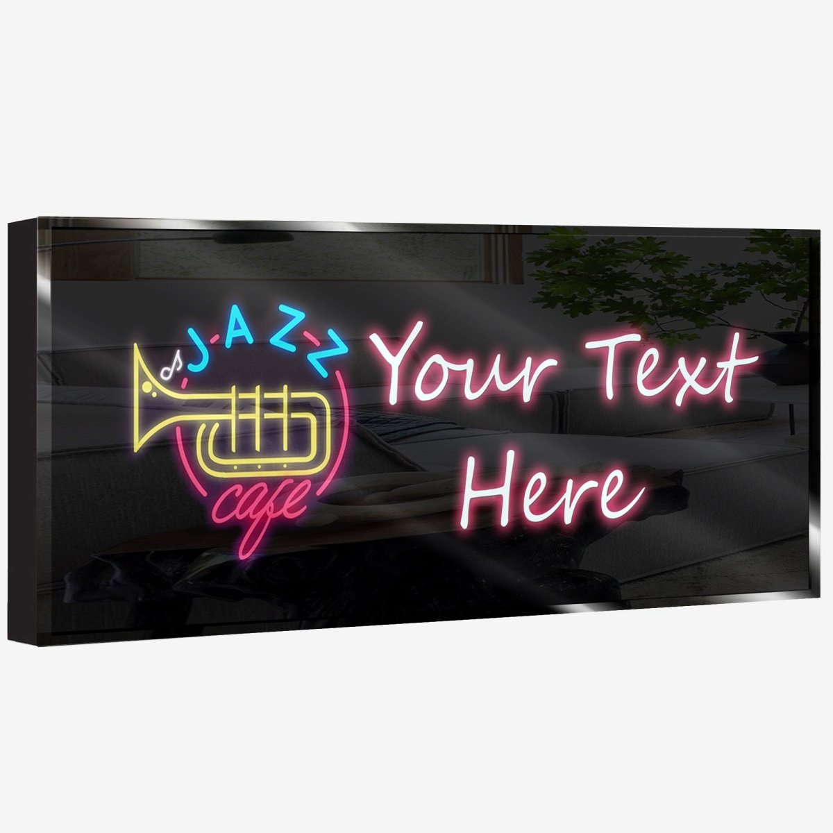 Personalized Neon Sign Jazz Cafe - madaboutneon