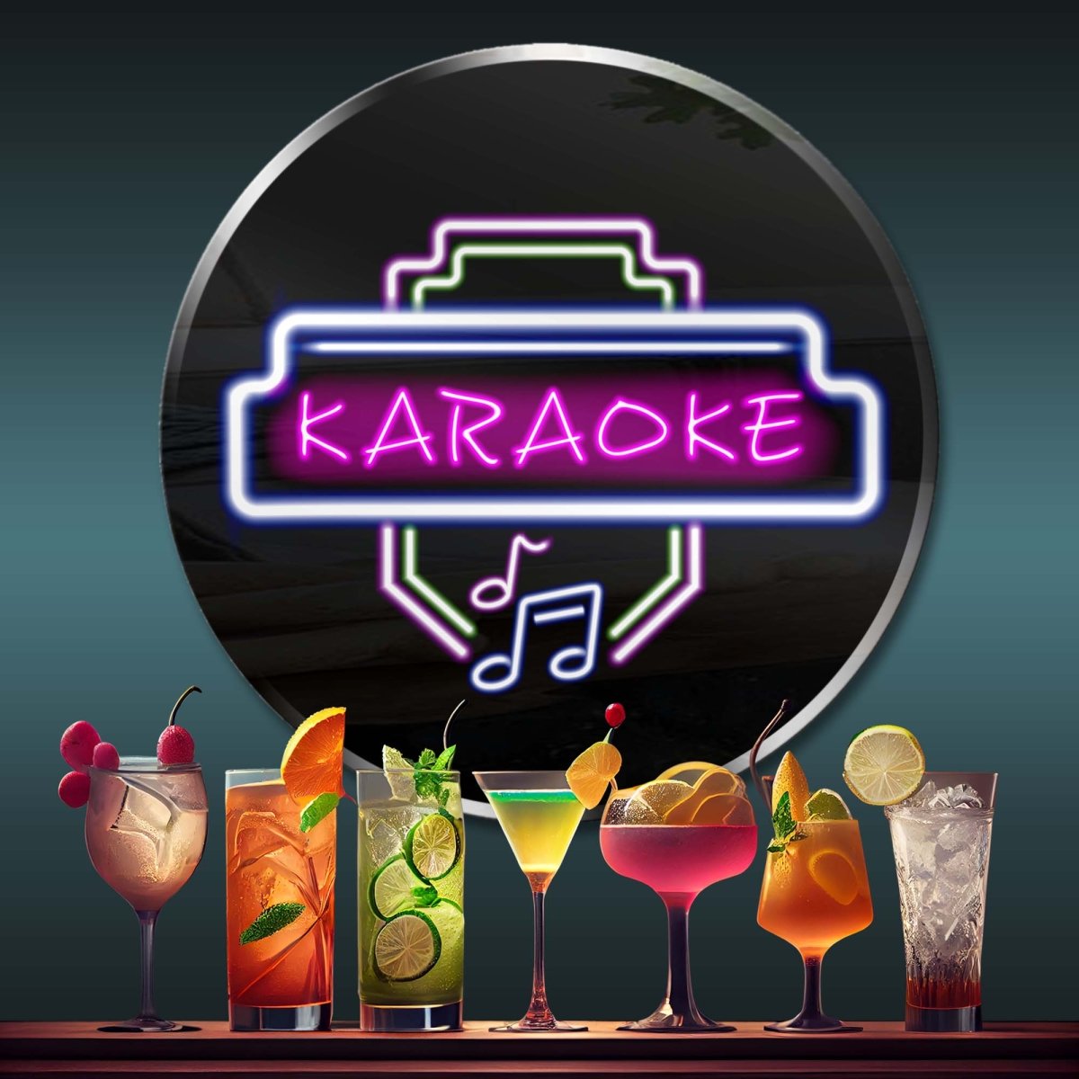 Personalized Neon Sign Karaoke 6 - madaboutneon