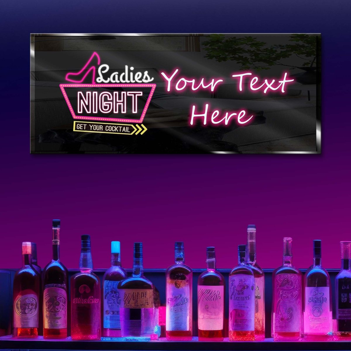 Personalized Neon Sign Ladies Night 33 - madaboutneon