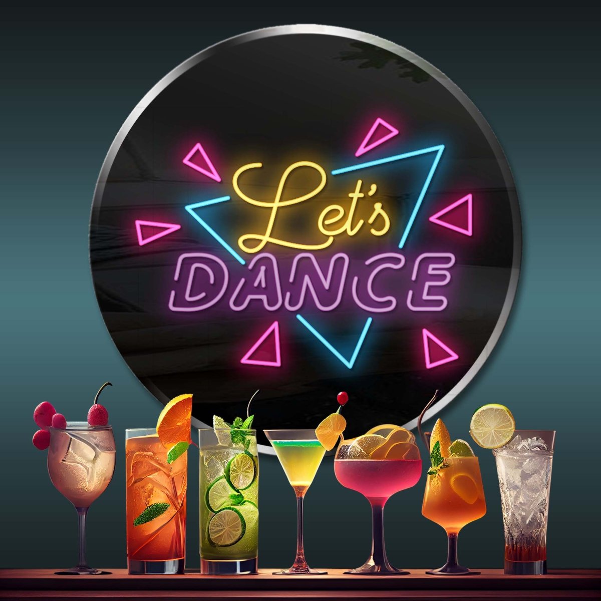 Personalized Neon Sign Let's Dance 1 - madaboutneon