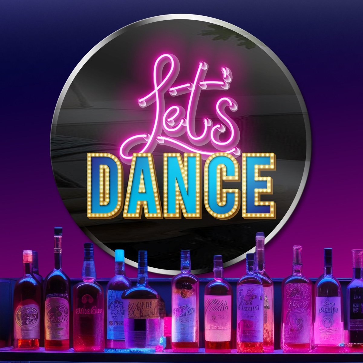 Personalized Neon Sign Let's Dance - madaboutneon