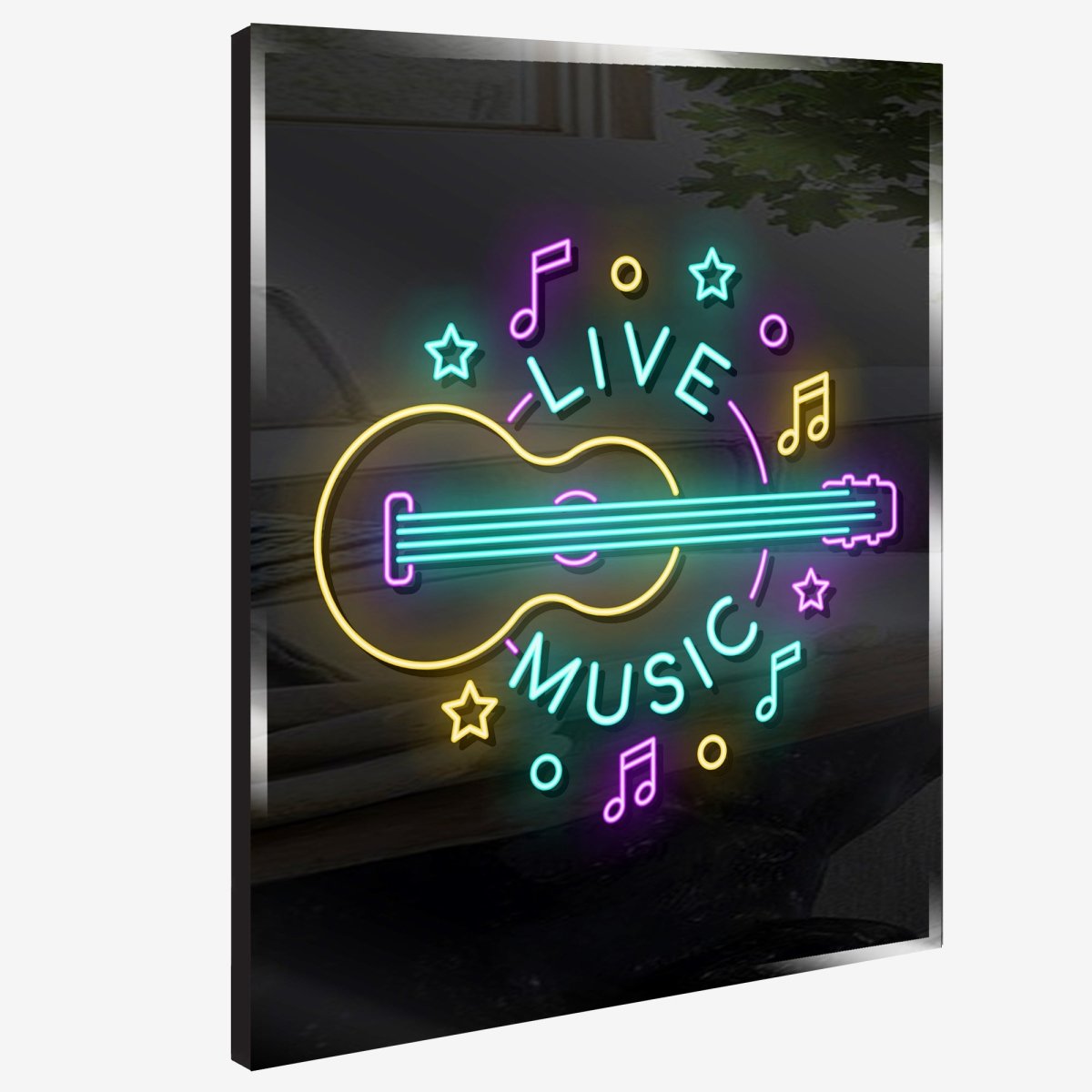 Personalized Neon Sign Live Music 19 - madaboutneon