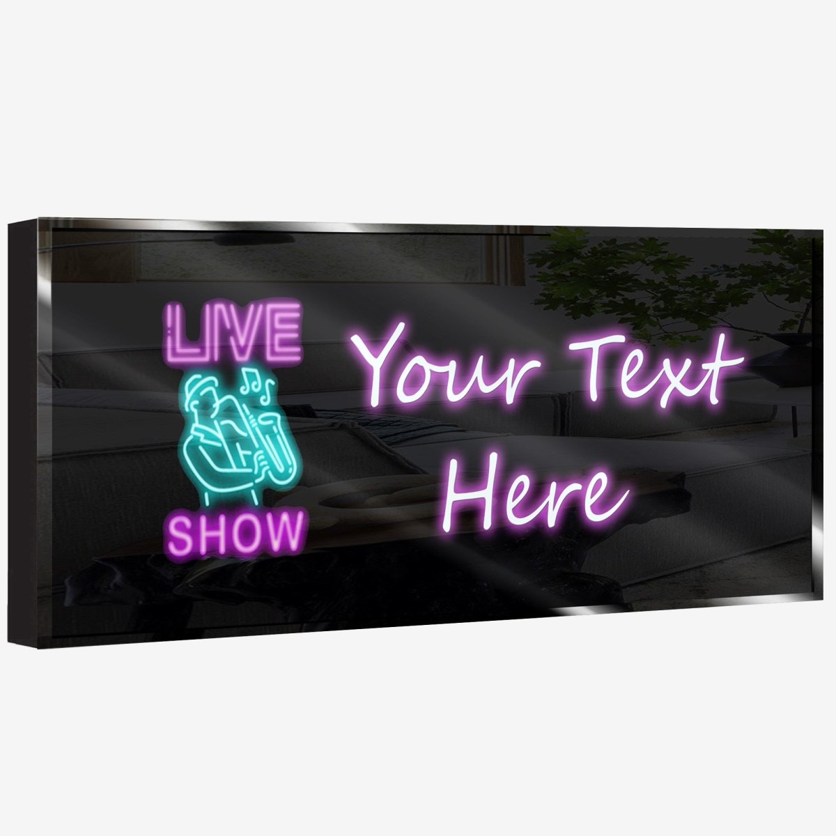 Personalized Neon Sign Live Show - madaboutneon
