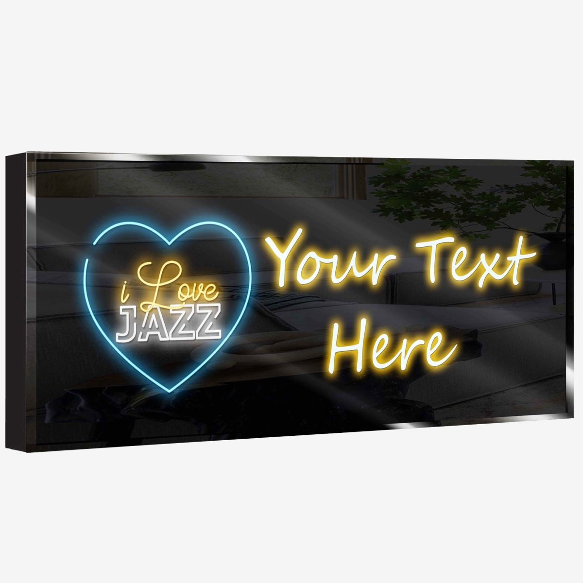 Personalized Neon Sign Love Jazz - madaboutneon