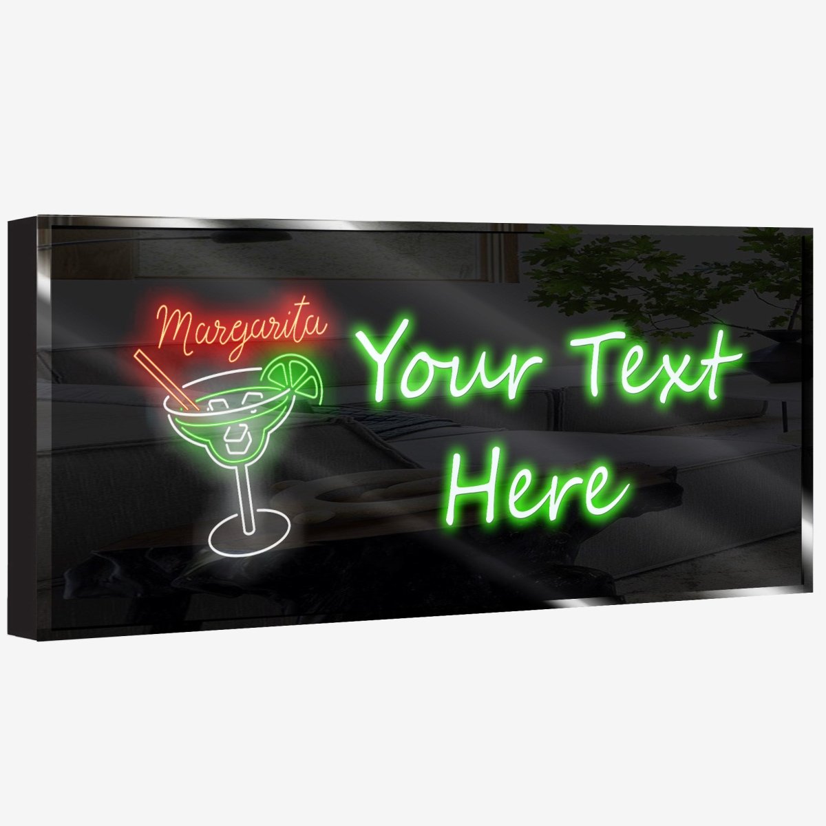 Personalized Neon Sign Margarita - madaboutneon