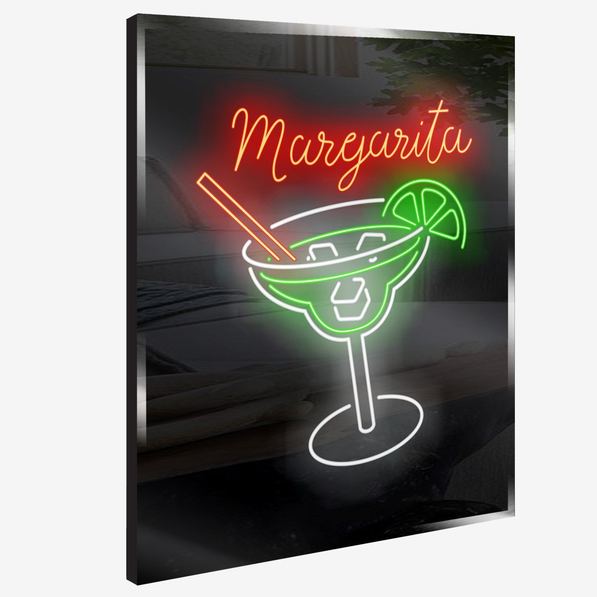 Personalized Neon Sign Margarita - madaboutneon