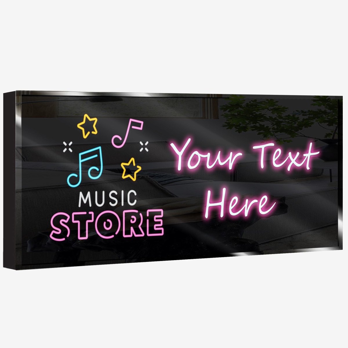 Personalized Neon Sign Music Store - madaboutneon