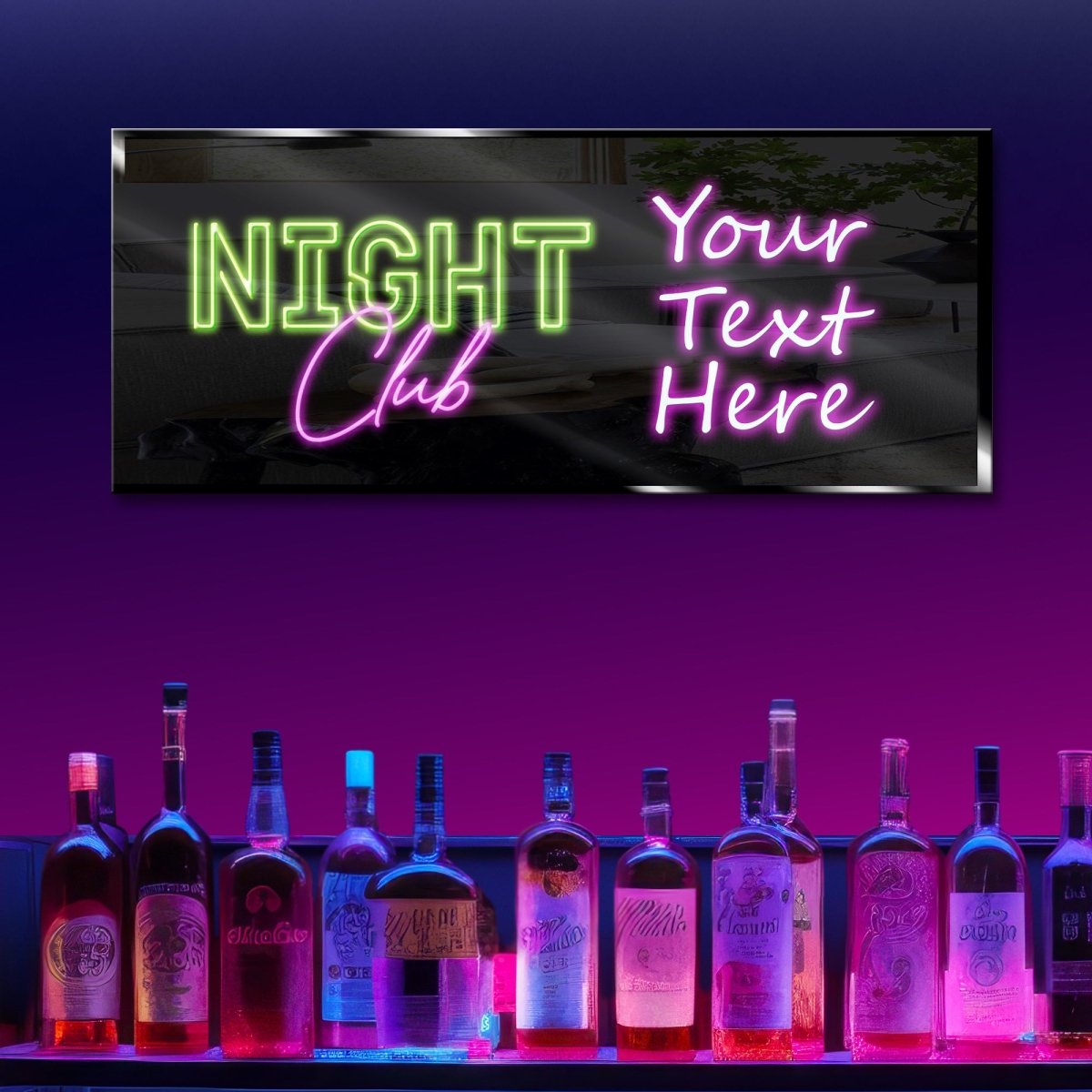 Personalized Neon Sign Night Club 2 - madaboutneon