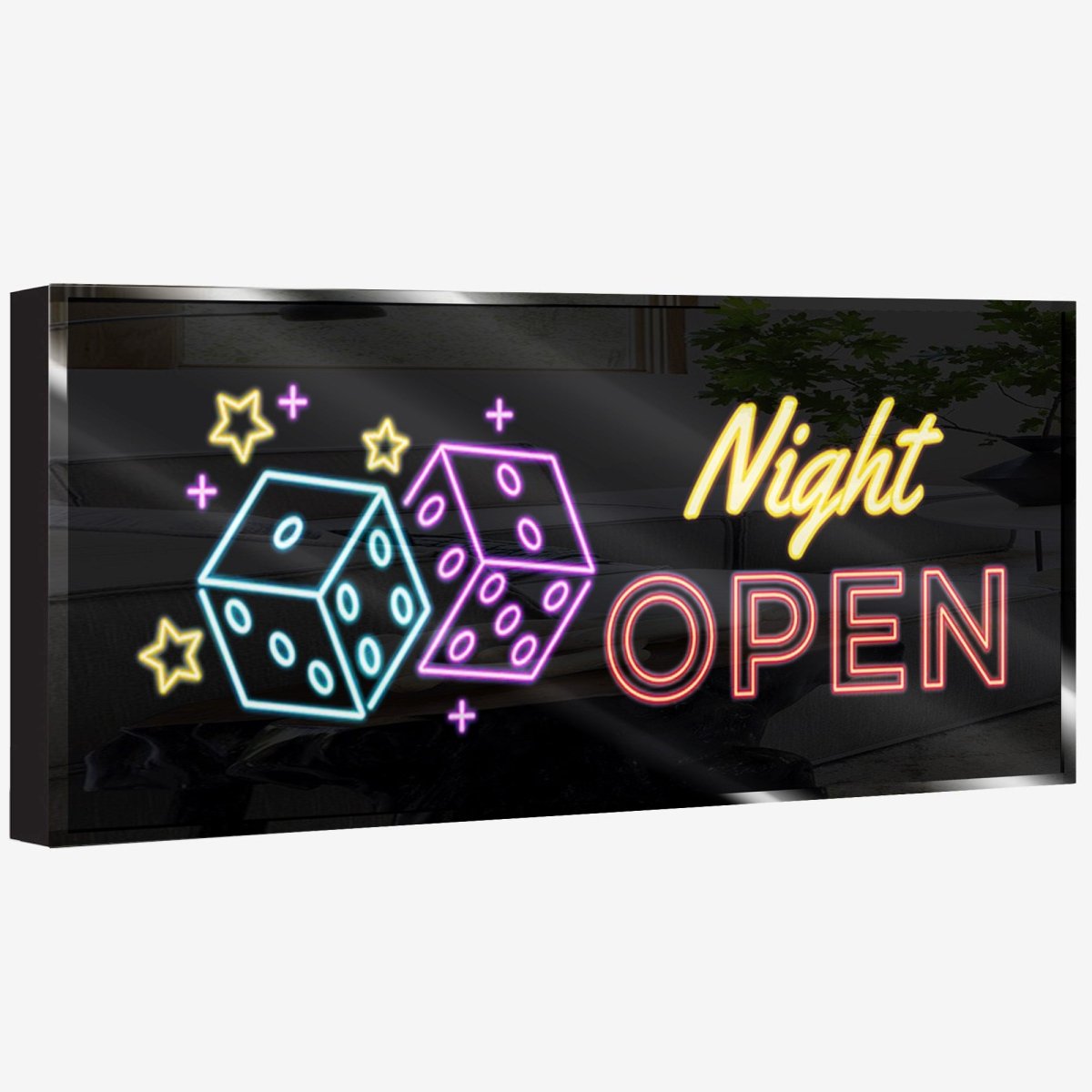 Personalized Neon Sign Night Open - madaboutneon
