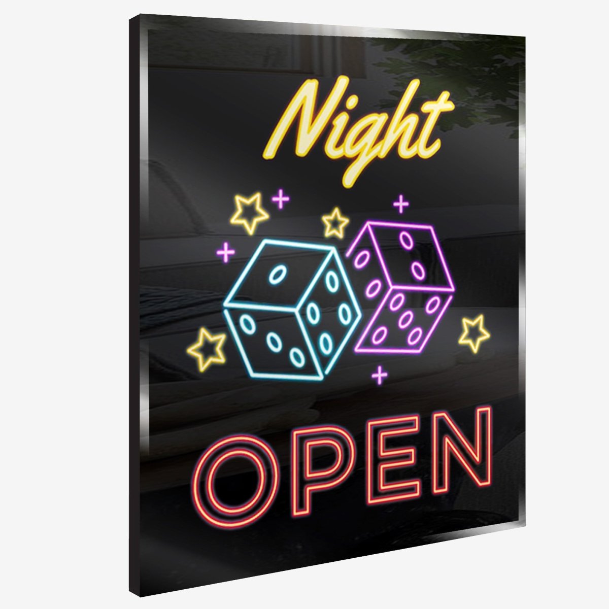 Personalized Neon Sign Night Open - madaboutneon