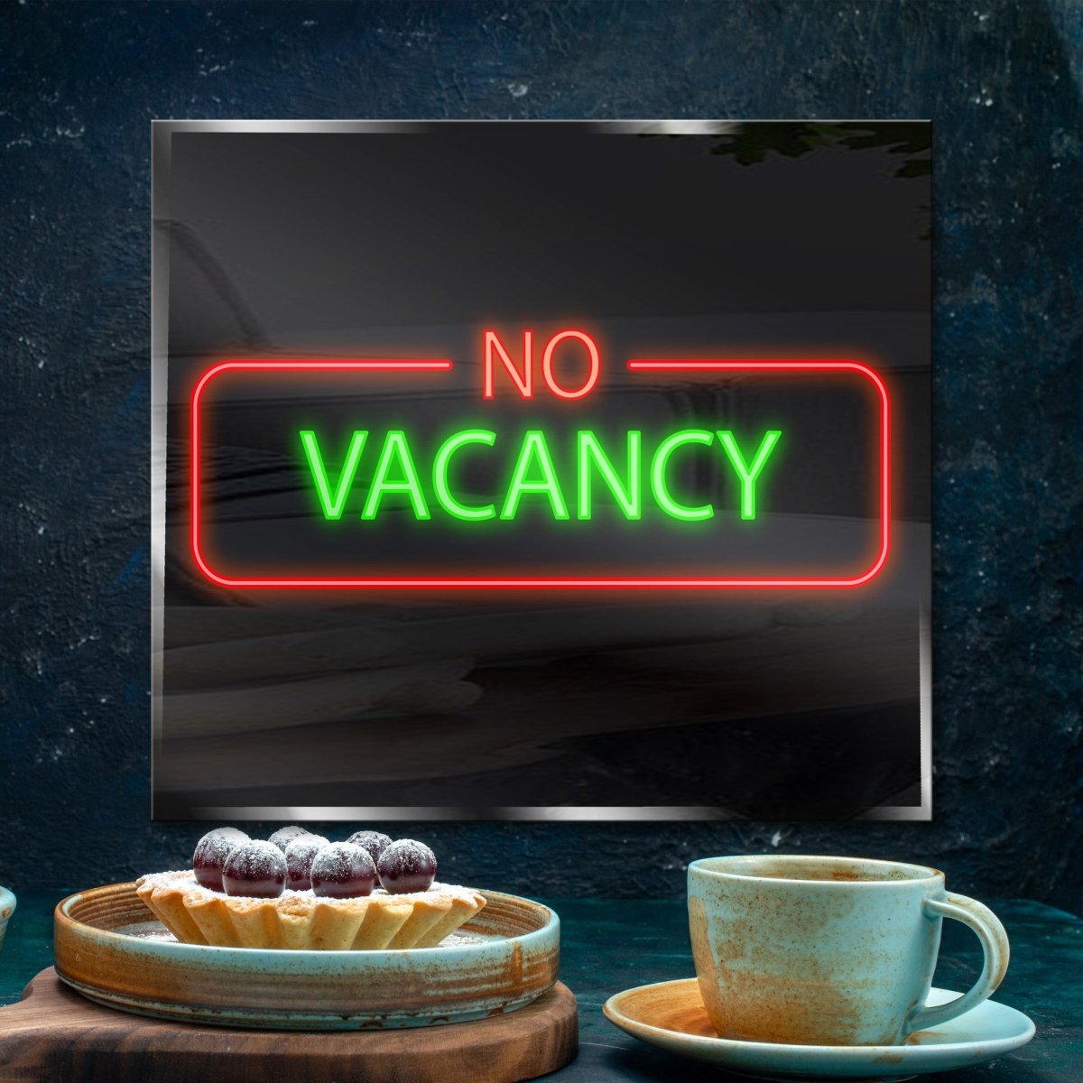 Personalized Neon Sign No Vacancy - madaboutneon