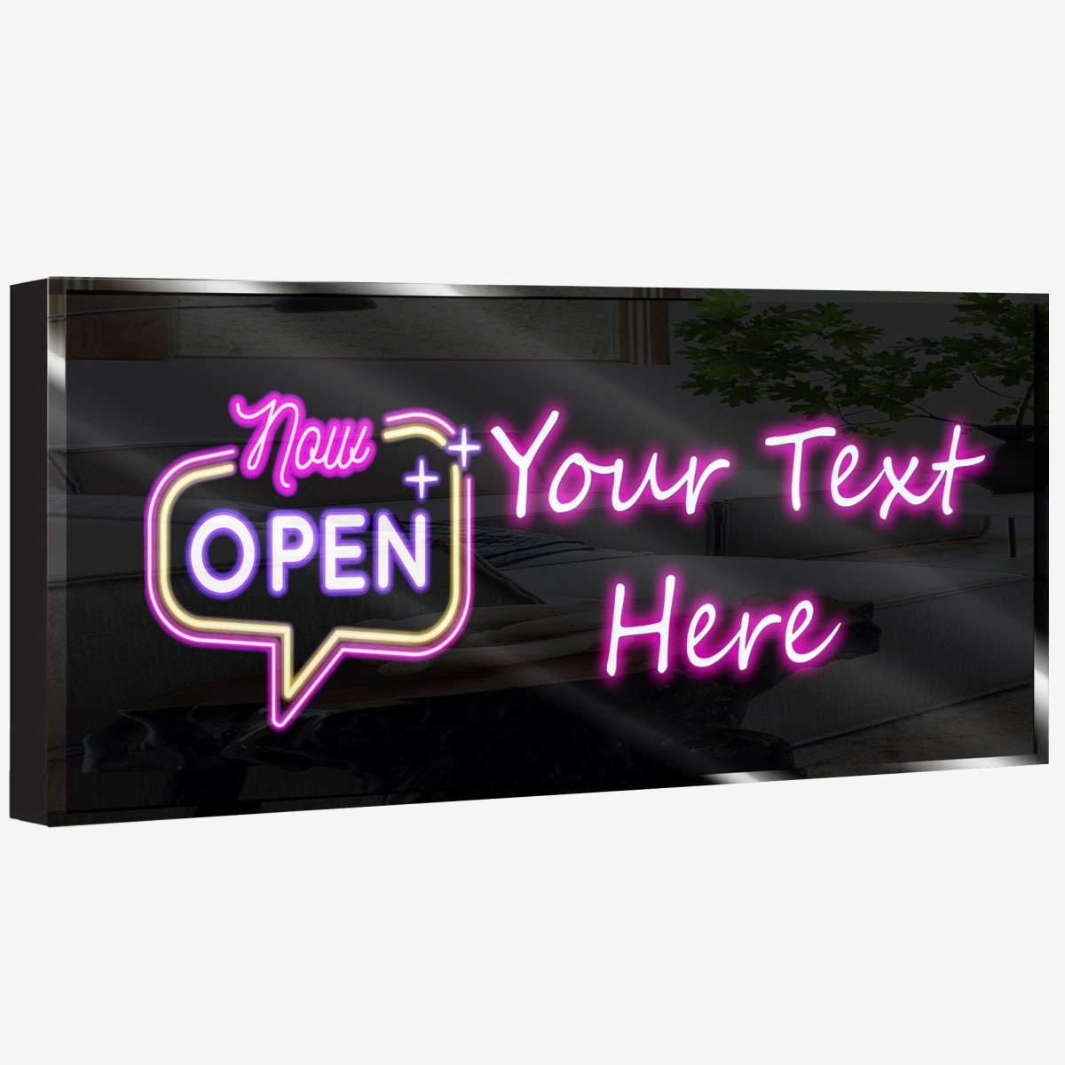 Personalized Neon Sign Now Open - madaboutneon