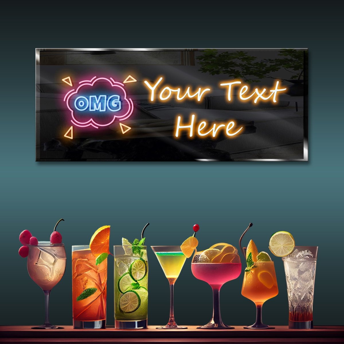 Personalized Neon Sign OMG - madaboutneon