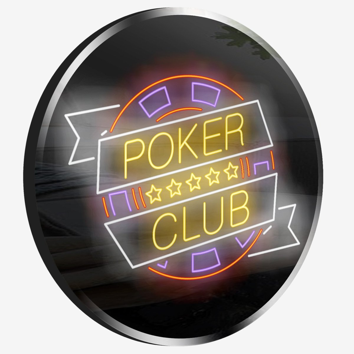 Personalized Neon Sign Poker Club 23 - madaboutneon