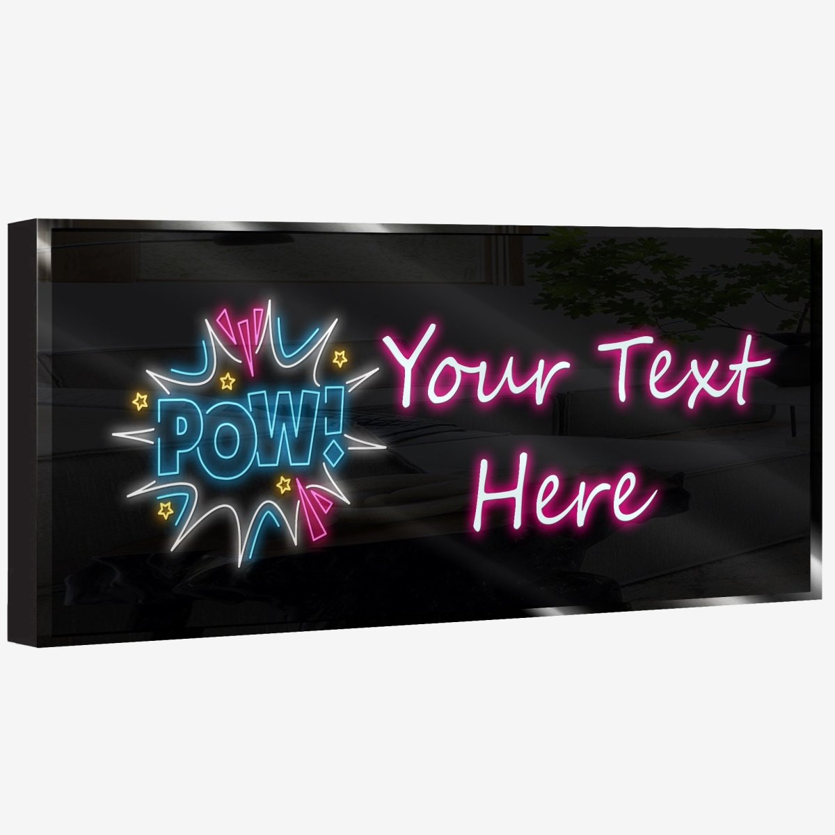 Personalized Neon Sign Pow - madaboutneon