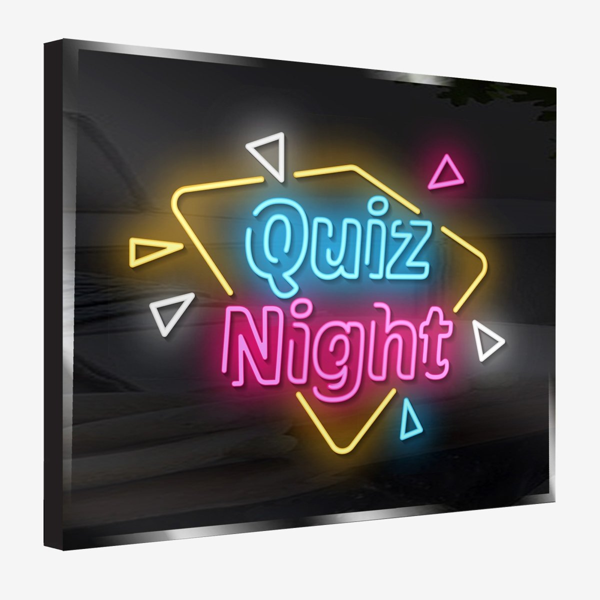 Personalized Neon Sign Quiz Night - madaboutneon