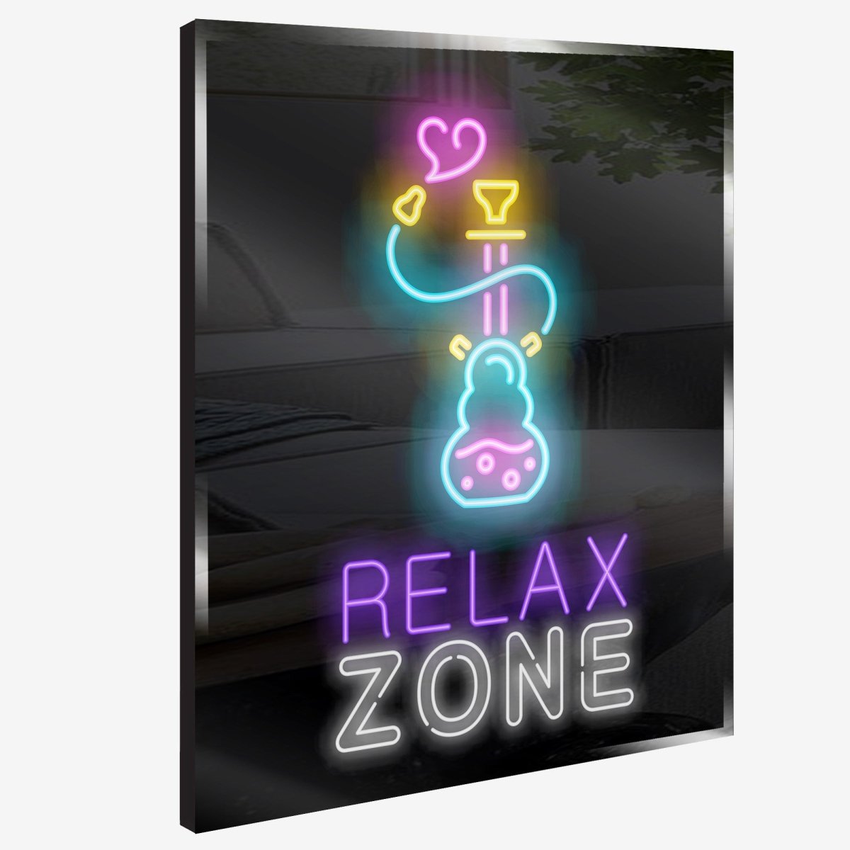 Personalized Neon Sign Relax Zone - madaboutneon