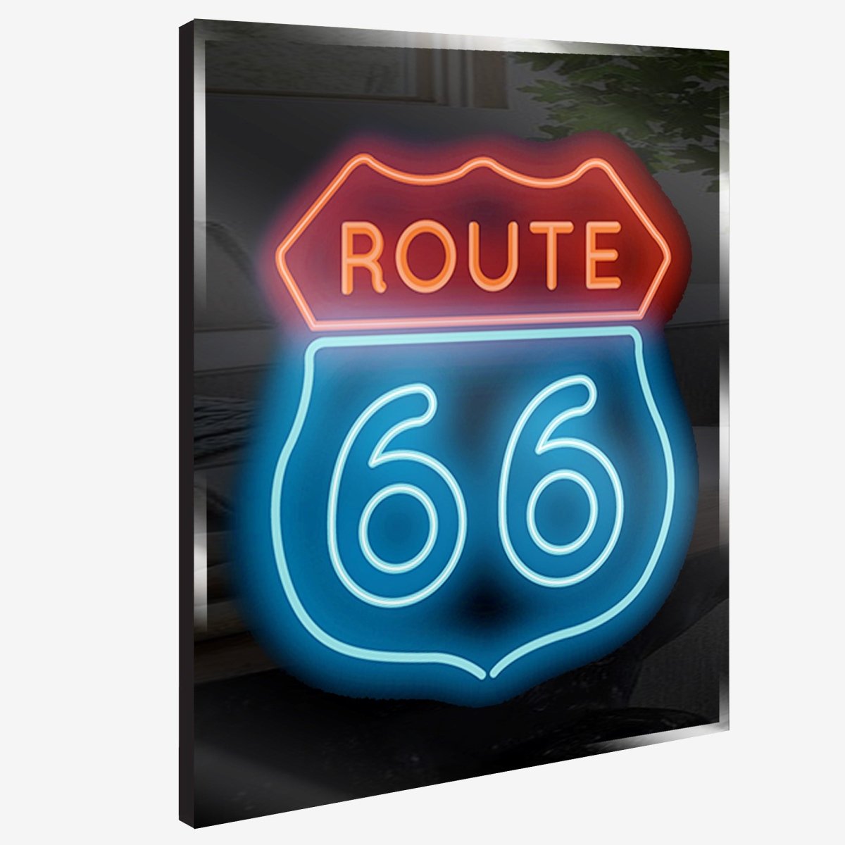 Personalized Neon Sign Route 66 - madaboutneon