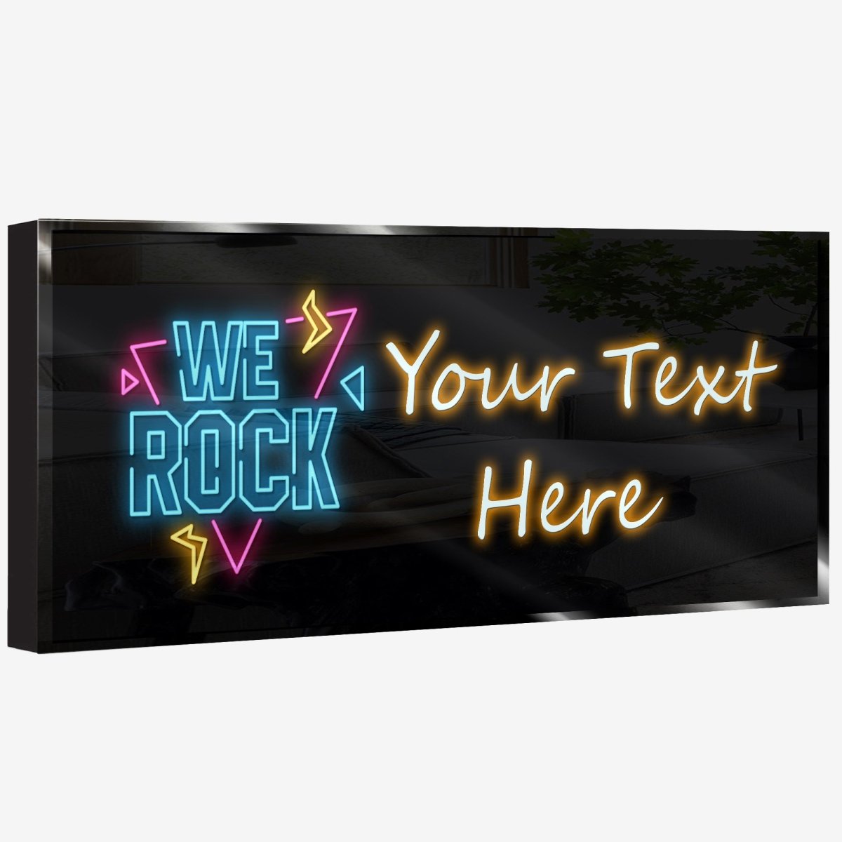 Personalized Neon Sign We Rock - madaboutneon