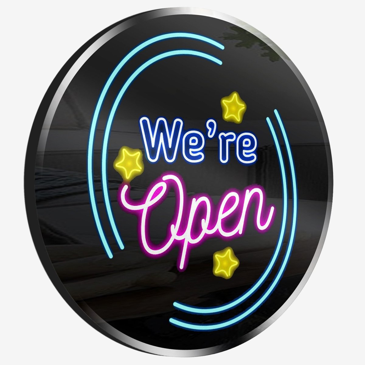 Personalized Neon Sign Were Open 1 - madaboutneon