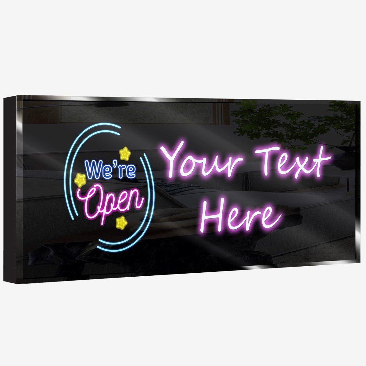 Personalized Neon Sign Were Open 1 - madaboutneon