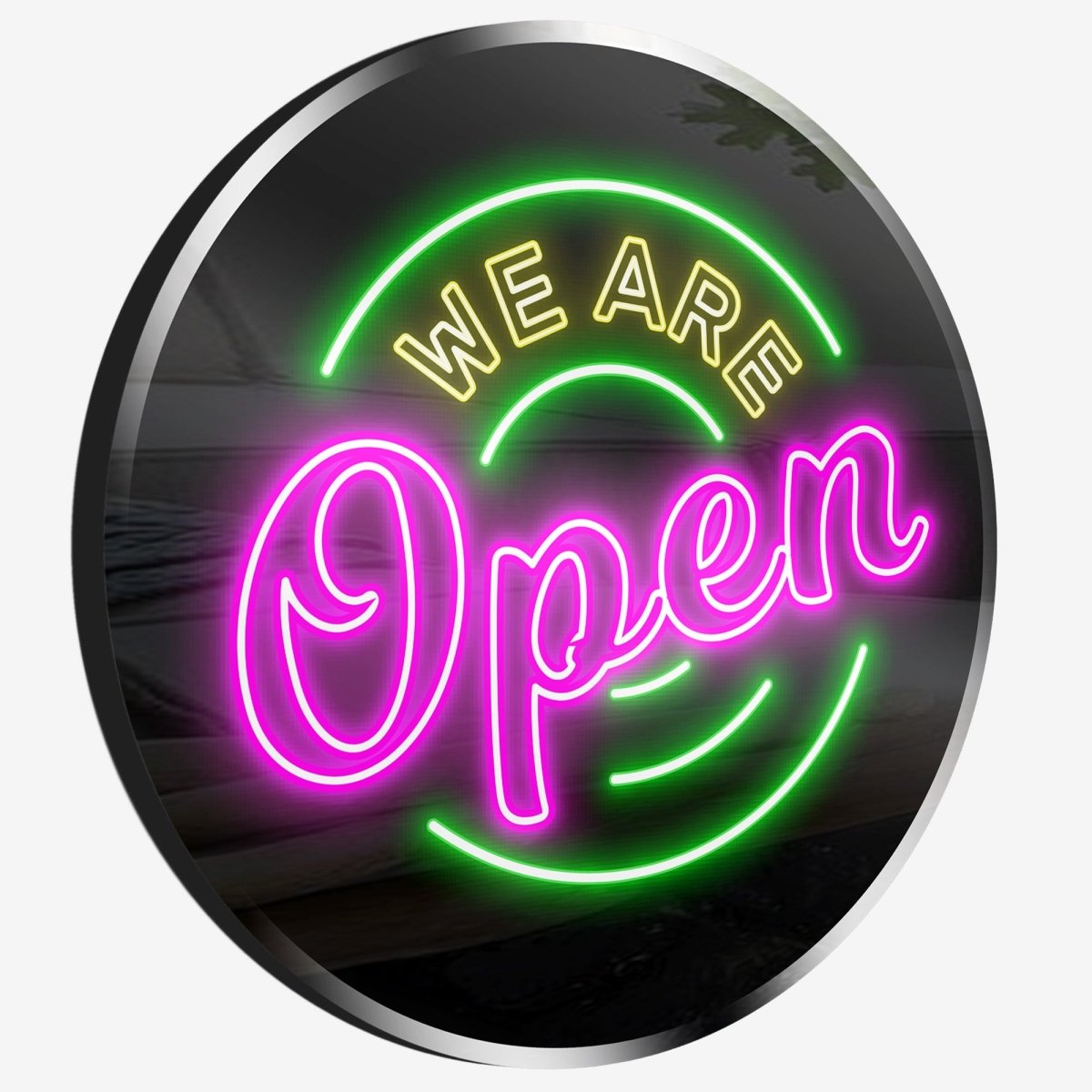 Personalized Neon Sign Were Open 10 - madaboutneon