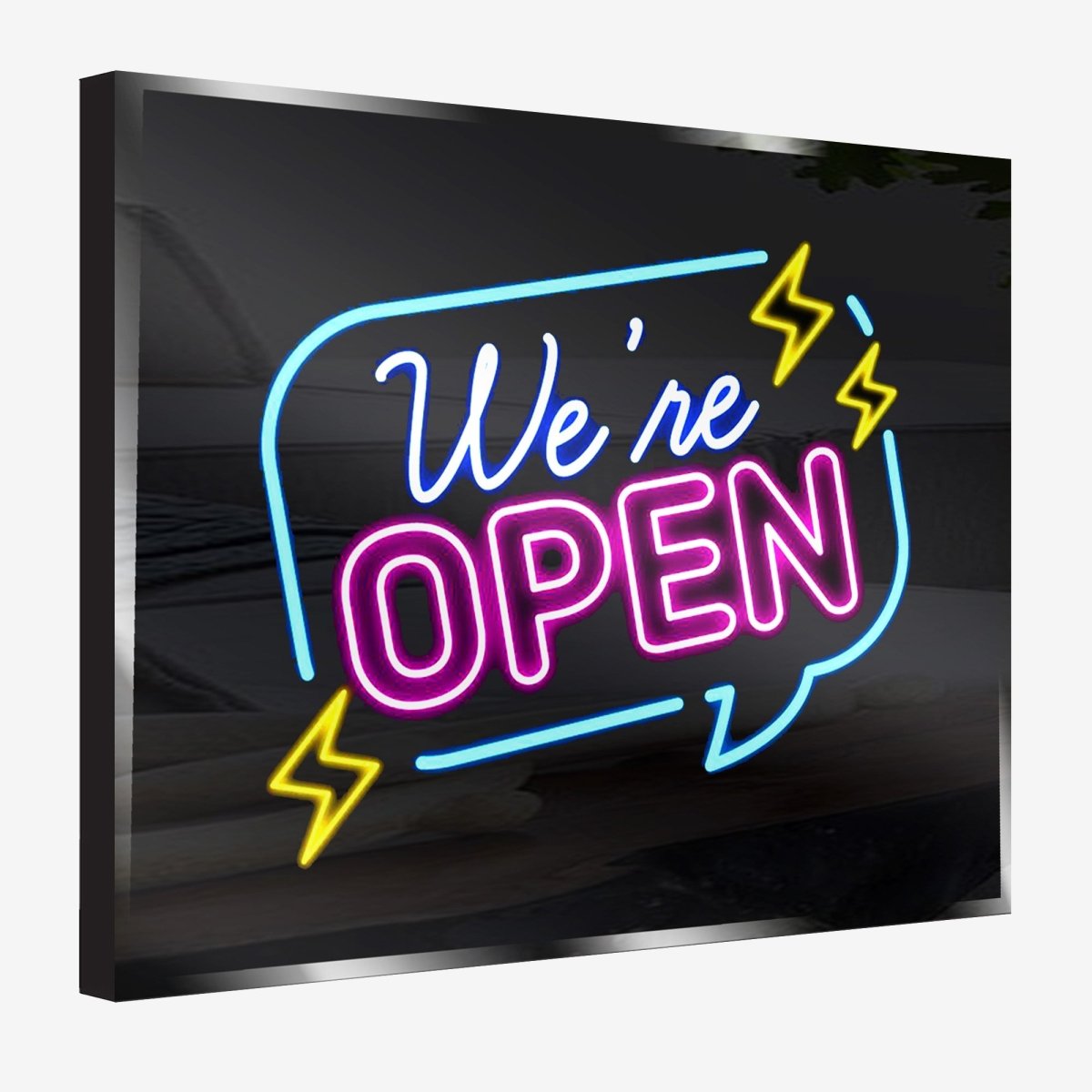 Personalized Neon Sign Were Open 2 - madaboutneon