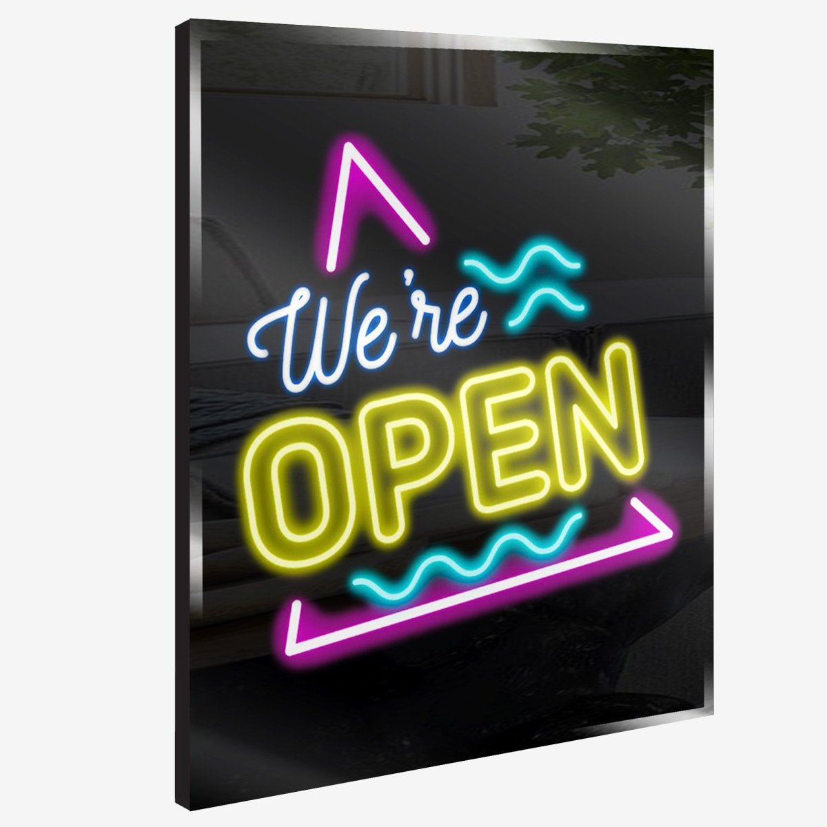 Personalized Neon Sign Were Open 3 - madaboutneon