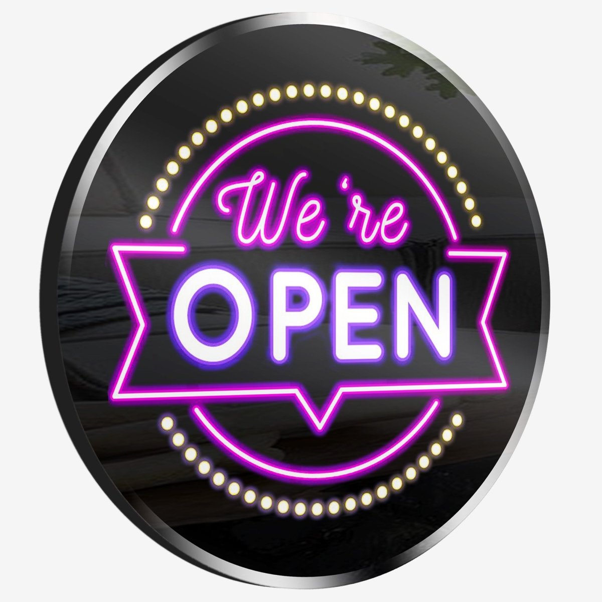 Personalized Neon Sign Were Open 4 - madaboutneon