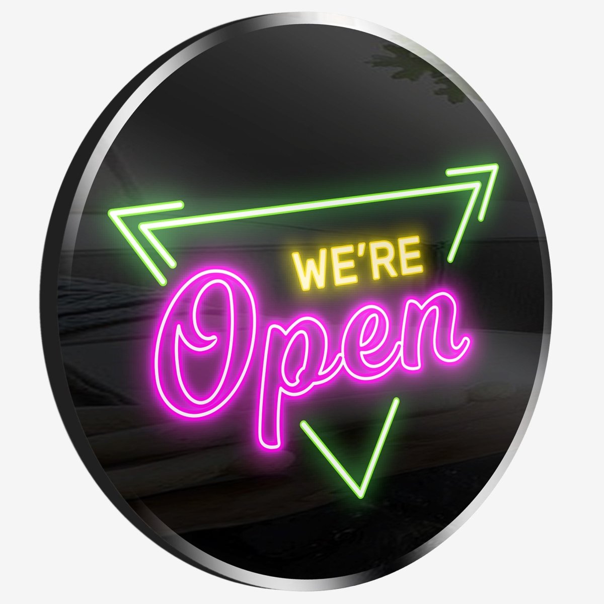 Personalized Neon Sign Were Open 6 - madaboutneon