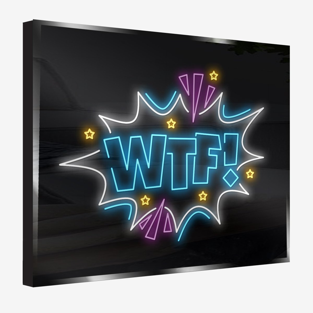 Personalized Neon Sign WTF - madaboutneon