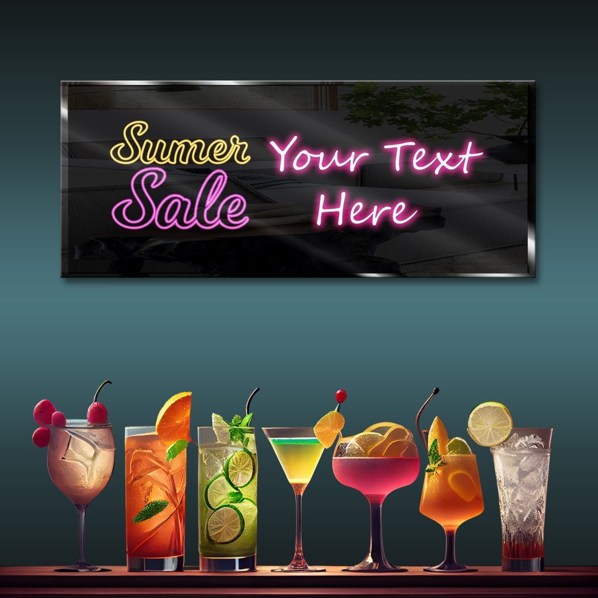 Personalized Neon Summer Sale - madaboutneon