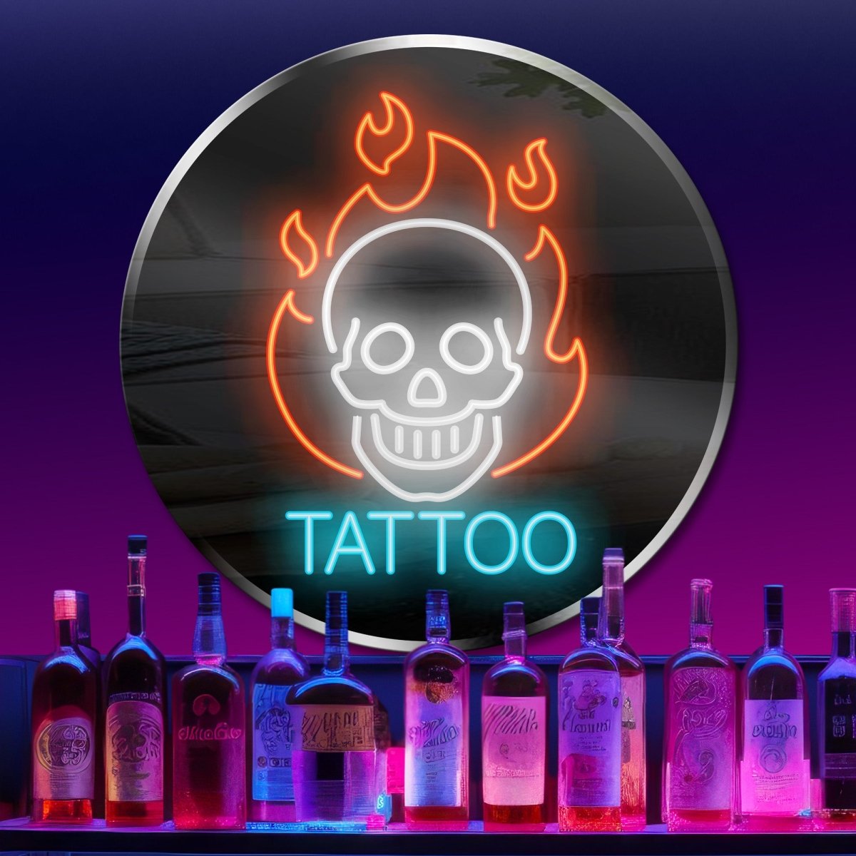 Personalized Neon Tattoo - madaboutneon
