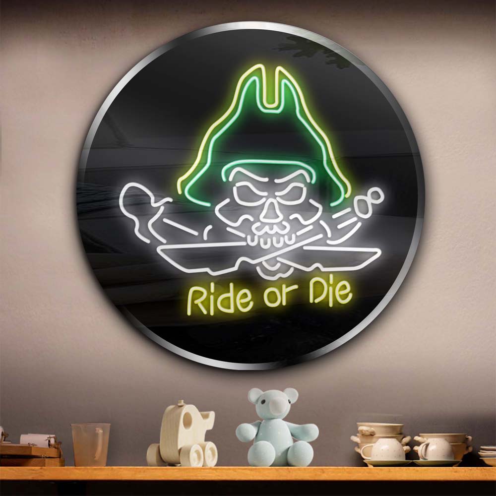 Personalized Pirate Bar Neon Sign 600mm X 250mm - madaboutneon