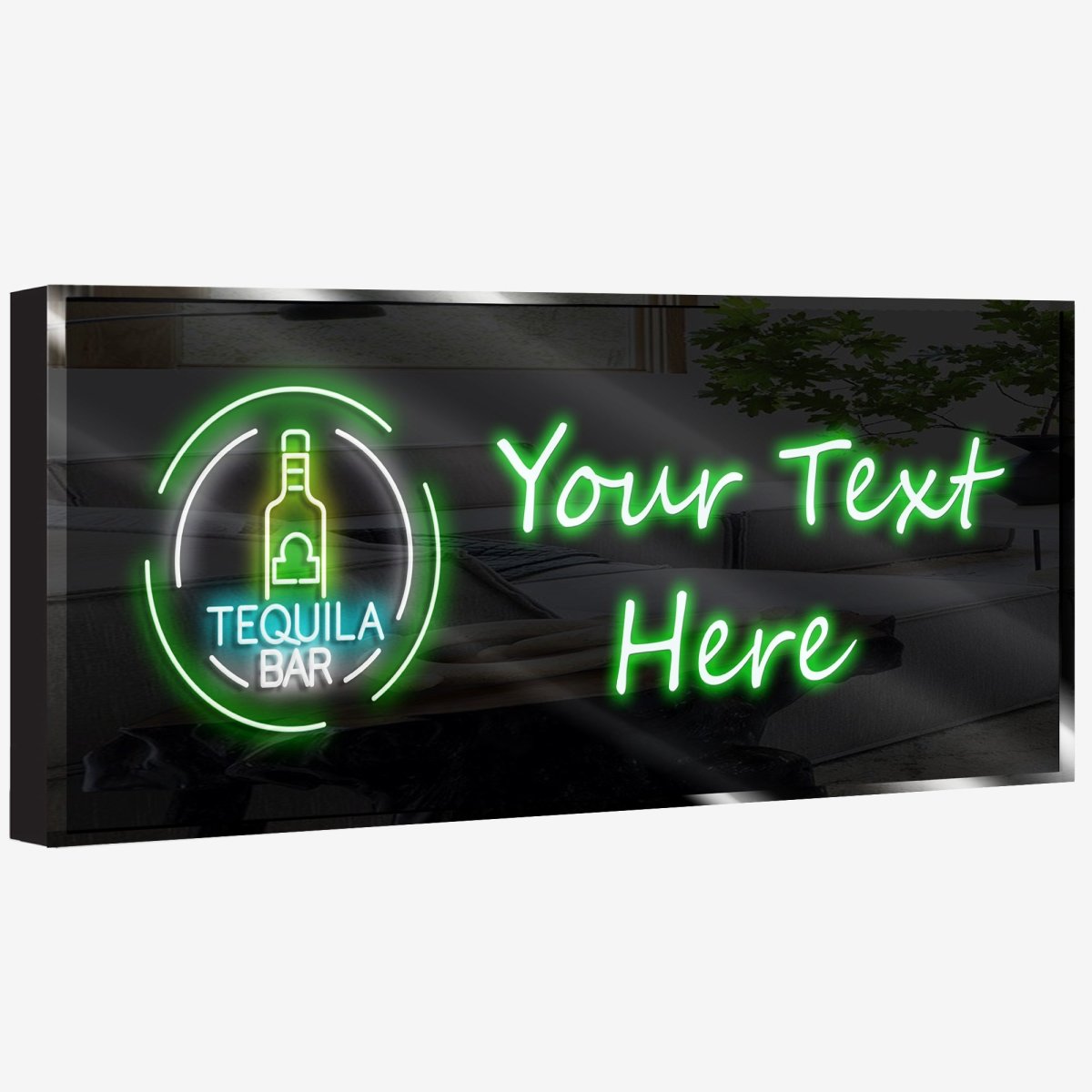 Personalized Tequila Bar Neon Sign 600mm X 250mm - madaboutneon