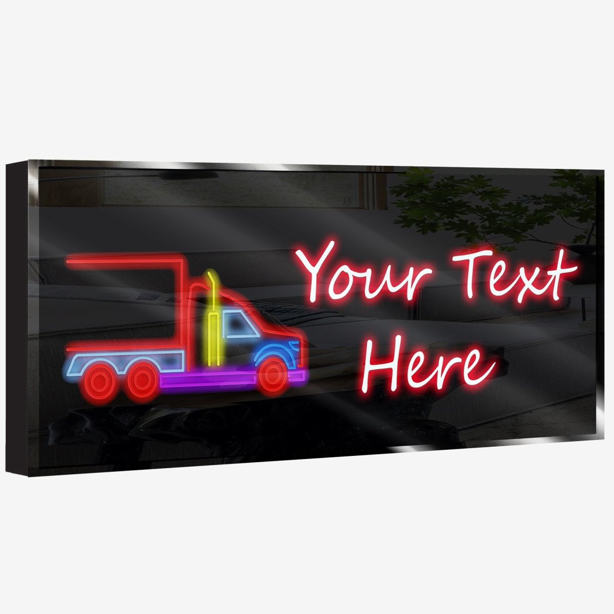 Personalized Truck Neon Sign 600mm X 250mm - madaboutneon